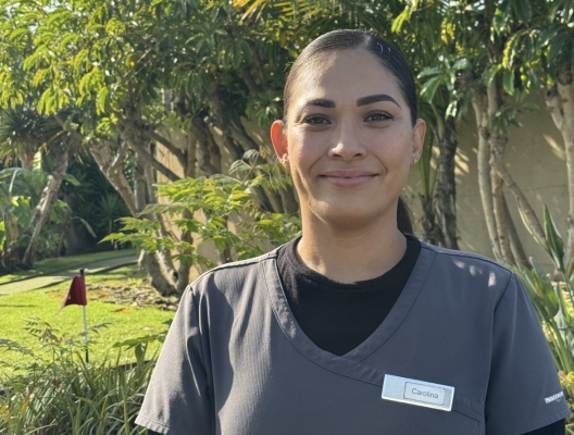 Carolina Reyes, Lobby Attendant at Paradise Point Resort and Spa